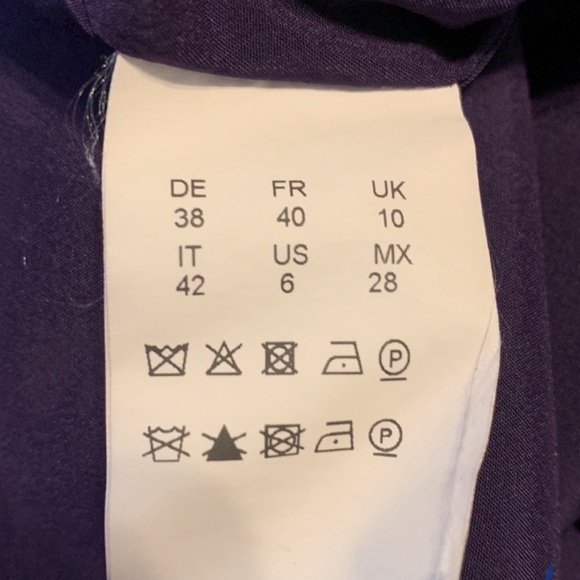 HUGO BOSS Purple Delilara Dress $545 size 6 - Picture 4 of 4